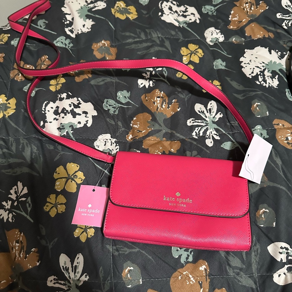 Fuchsia Kate spade crossbody